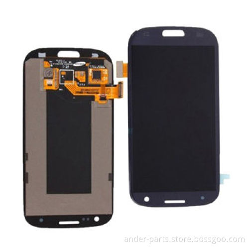 Mobile Phone Spare Parts, LCD Assembly with Frame for Samsung Galaxy S3 i9300/i9303